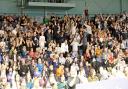 The University of Worcester Arena crowd. Picture: KEITH HUNT