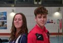 Amy Weston and Alex Jackson. Picture: SOUTH WORCESTERSHIRE LIFESAVING CLUB