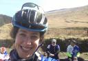 Helen Russell is set to ride 178 miles as part of the Baggies Bike Challenge. Here she is taking part in a previous edition of the charity event