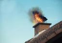 Evesham firefighters battled a chimney fire in Sedgeberrow this morning. Stock image