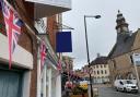 Bunting is to be removed following the death of Her Majesty The Queen