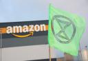 A Vale woman is due in court after Extinction Rebellion protests at an Amazon warehouse. Credit: SWNS