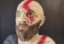 Danielle Lyons has turned the iconic video game character Kratos into cake