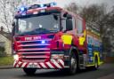 RESPONSE: A single crew from Broadway swiftly extinguished the bonfire in Evesham