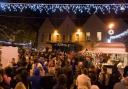 Lights will be switched on in the Market Square in Evesham.