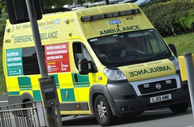 Evesham Journal: West Midlands Ambulance Service.