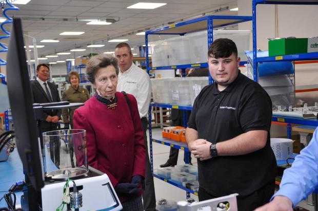 Evesham Journal: Princess Anne is a strong proponent of promoting youth in STEM education