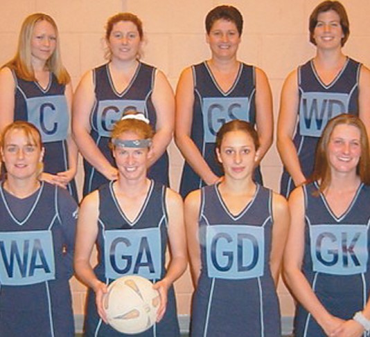Evesham Ladies netball team won the Summer League Division One crown in 2003