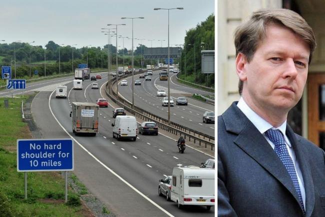 'SAFE': Worcester MP Robin Walkers says the evidence suggests smart motorways are safe