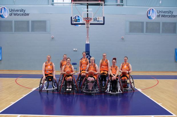 NEW ERA: Worcester Wolves Wheelchair Basketball team ready to light up brand new professional league. Pic: Worcester Wolves Wheelchair Basketball