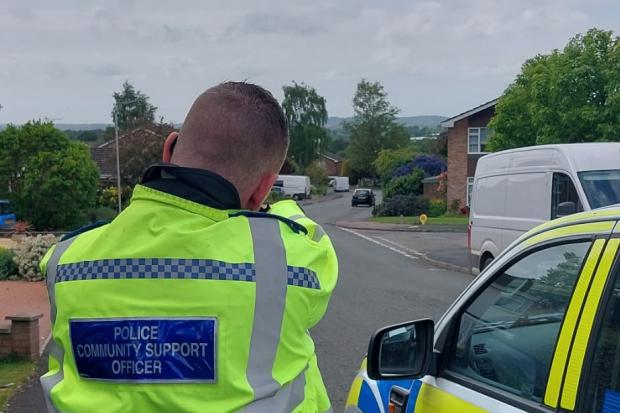 Ledbury police enforcing speed limits