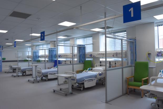 The new Acute Medical Unit at Worcestershire Royal Hospital
