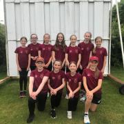 Ashton-under-Hill’s first girls' cricket team. Picture: WILL ARCHER