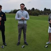 WINNERS: Adam Sutton, Keiran Sutton and Linda Carruthers