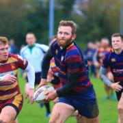 SKIPPER: Evesham RFC captain Andrew Robinson and his side fell to a 36-33 defeat at Barkers Butts.
