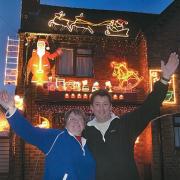HUSBAND and wife Keith and Wendy Hunt, from Wickhamford, decorated their house in 2003, hoping to raise money for Macmillan Nurses