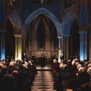The concert for Ukraine at Pershore Abbey raised almost £5,000 for charities. Photo: Max Nutbeem