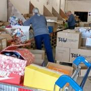 Around 15 tonnes of aid has been donated to Teams4u in Evesham