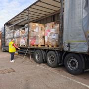 Teams4u Evesham has packed up its first lorry of donations which is now on its way to Romania to be distributed to Ukrainian refugees