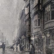 Bridge Street as it looked in 1902