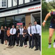 The team at A-Plan Evesham are planning to run 100 miles to raise money in memory of late Evesham Rugby star Jack Jeffery