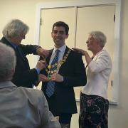 Councillor Matthew Winfield was elected Pershore Town Mayor at the annual meeting on Thursday, May 12