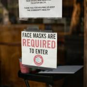 A Pershore hairdressers is asking customers to wear masks amid a rise in Covid cases. Picture: Getty/Charles_David
