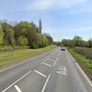 The A44 (Chadbury) is blocked, with motorists advised to find alternative routes