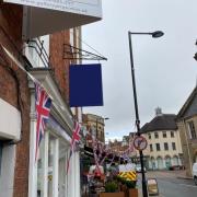 Bunting is to be removed following the death of Her Majesty The Queen