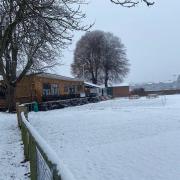 Snow day at Evesham RFC