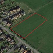 REJECTED: The land off Broadway Lane in Fladbury near Pershore