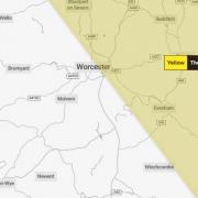 STORMS: Thunderstorms have been warned for Evesham by the Met Office.