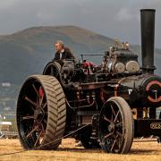WOW: Welland Steam Rally had the Malvern Hills as its back drop.