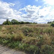 SITE: The land off Red Lane in Evesham where the new homes could be built