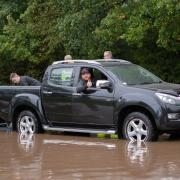 Taylor Wilkinson was part of the team from Pershore Motor Group, which helped rescue the cars.