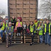 Teams4u volunteers who loaded the lorries