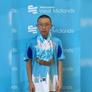 Milton Xavier Yau claimed five gold, five silver and four bronze medals at the West Midlands Regional Swimming Championships 2024