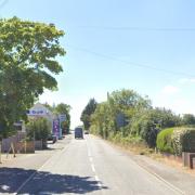 CAUGHT: Station Road, Pershore where Michael Duncan was caught speeding