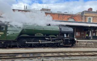 TV producer David Parker will host a talk on his year spent following the rebuild of the Flying Scotsman. The iconic locomotive visited Worcester earlier this year