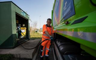 Eight waste vehicles are now powered by hydrotreated vegetable oil (HVO)