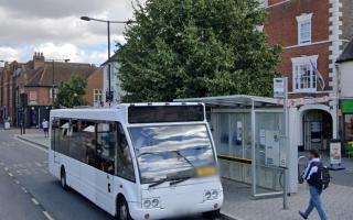It's after claims that there has been cuts to Evesham bus services.