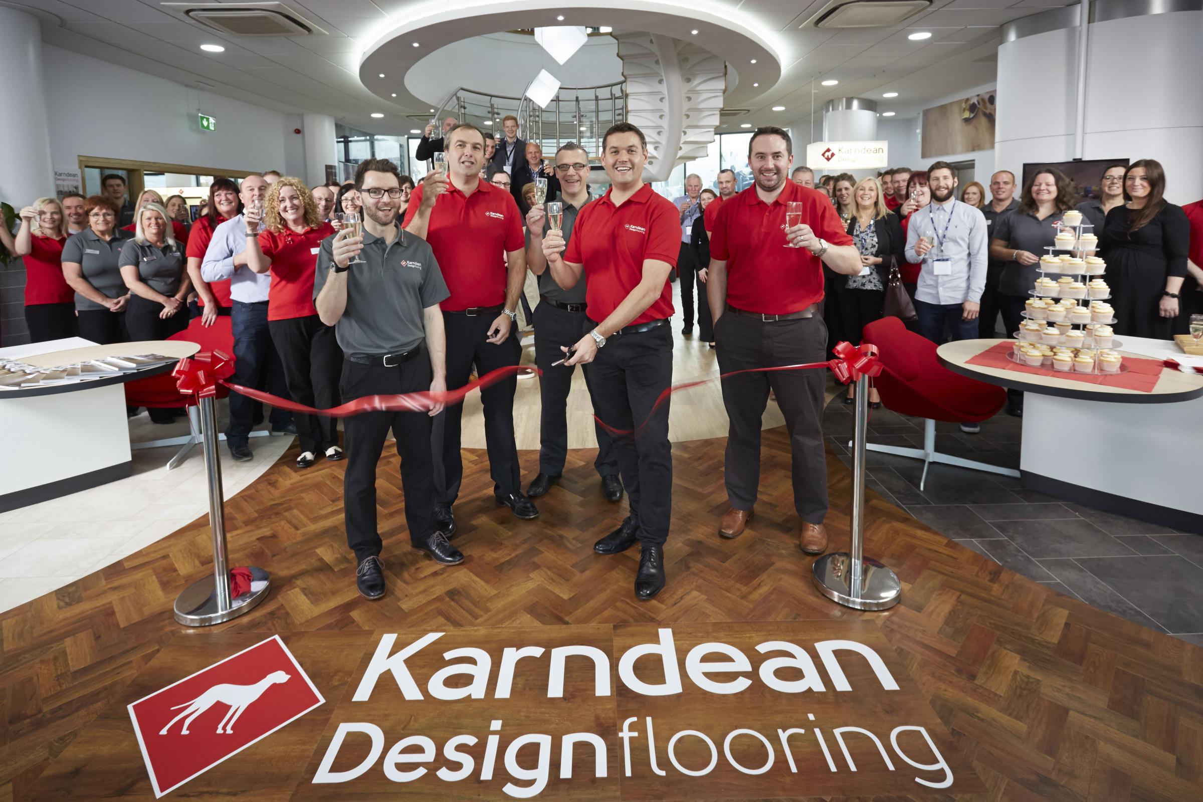 Floor Company Lays Down A Welcome For New Showroom Opening Evesham Journal